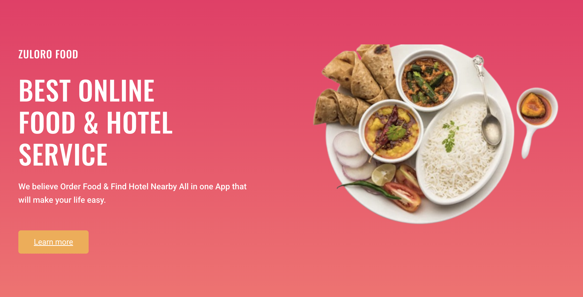 Zuloro Restaurant App